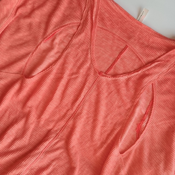 Free People Movement Coral Long Sleeve Top Size L - Picture 7 of 7